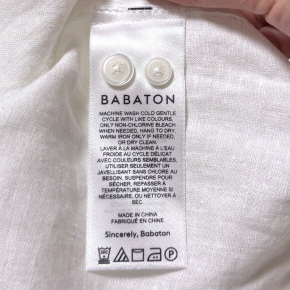 Aritzia Babaton Utility Linen Shirt - Picture 9 of 10